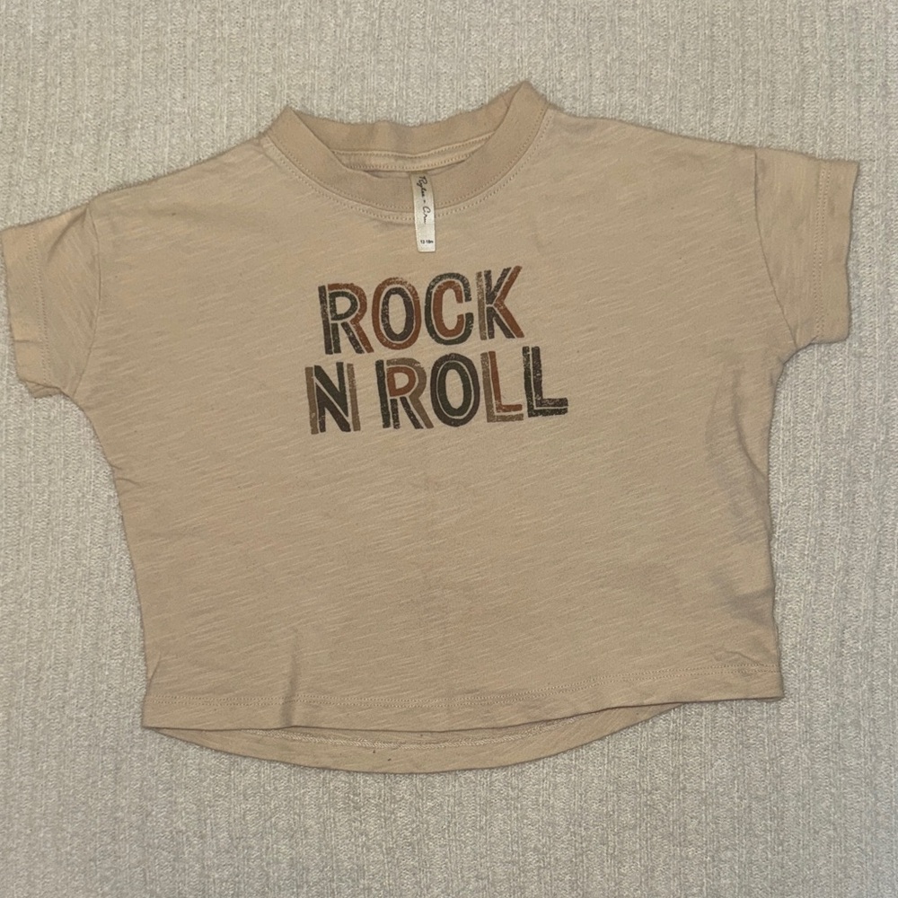 Rylee + Cru Rock N Roll Boxy Tee